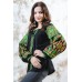 Embroidered blouse "Luxury" green